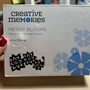 Creative memories, Mary blooms, decorative border punch